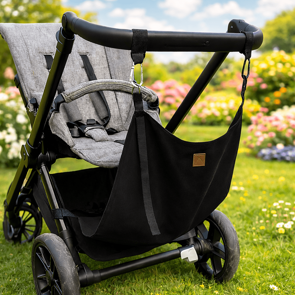 Asiento auxiliar para carrito de bebé - Negro
