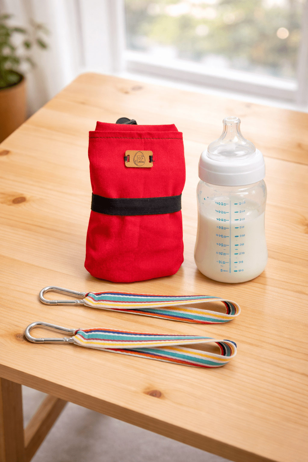 Asiento auxiliar para carrito de bebé - Rojo - Imagen 4