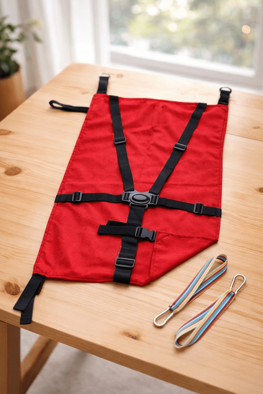 Asiento auxiliar para carrito de bebé - Rojo - Imagen 2