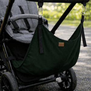 Asiento auxiliar para carrito de bebé - Verde oscuro