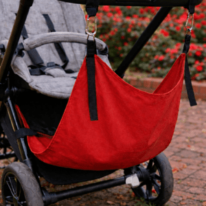 Asiento auxiliar para carrito de bebé - Rojo